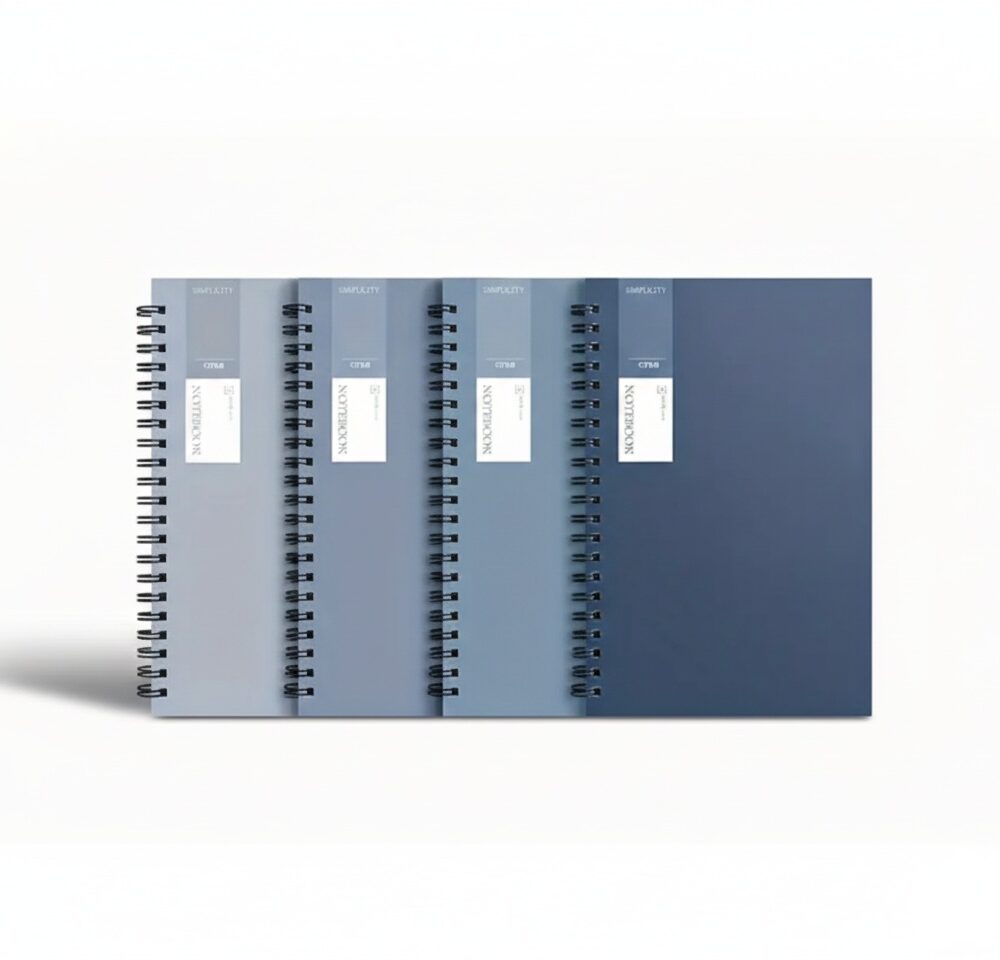 Lined Blue Notebook Set