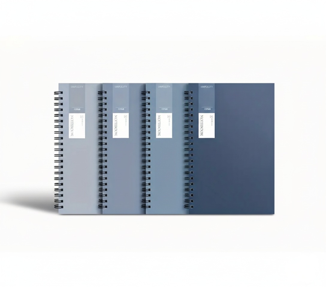 Lined Blue Notebook Set
