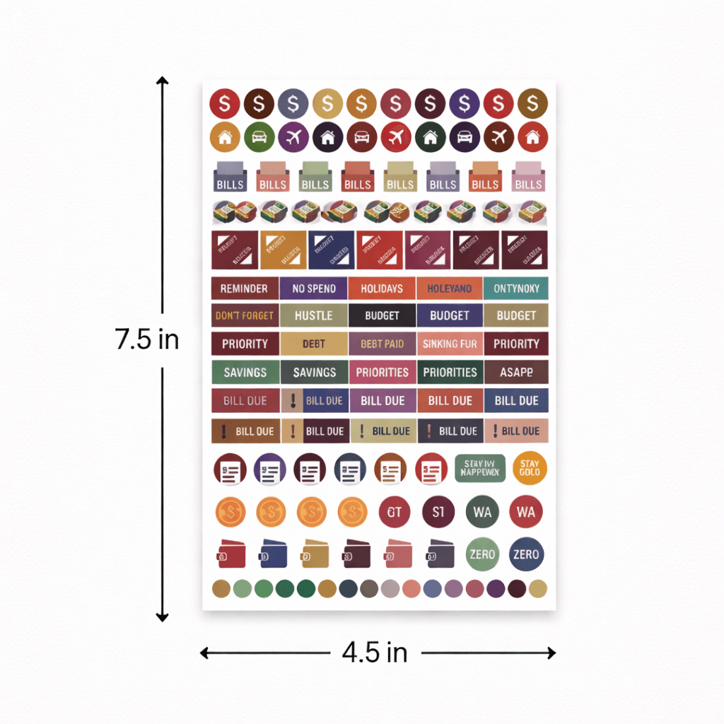 Monthly Planning Stickers