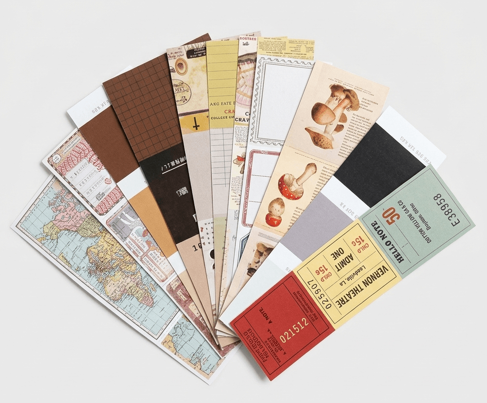 Perforated Faux Postage Strips